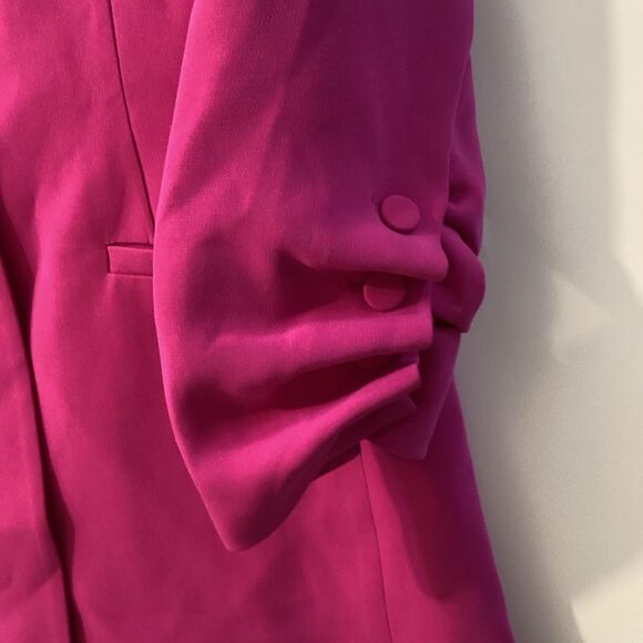 Cinq à Sept Khloe Blazer In Fuchsia Pink - Picture 8 of 16